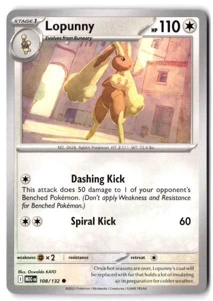 Lopunny - Mega Evolution #108/132