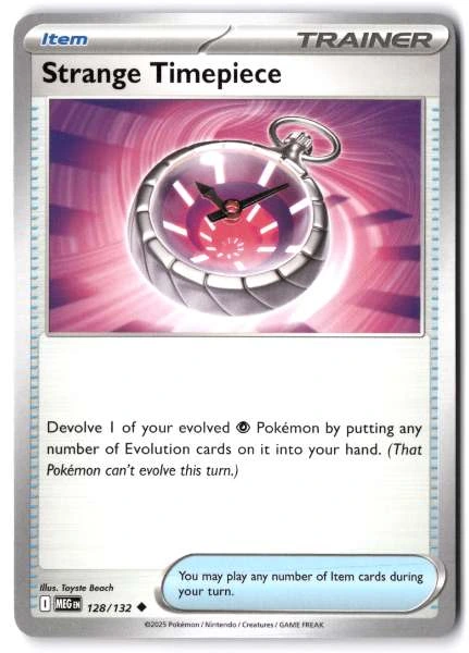 Strange Timepiece - Mega Evolution #128/132