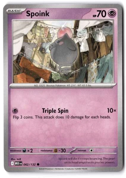 Spoink - Mega Evolution #062/132