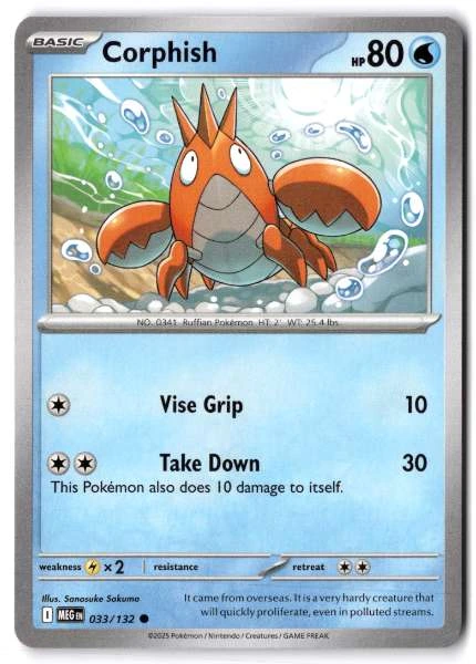 Corphish - Mega Evolution #033/132