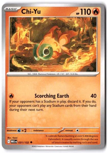 Chi-Yu - Mega Evolution #031/132