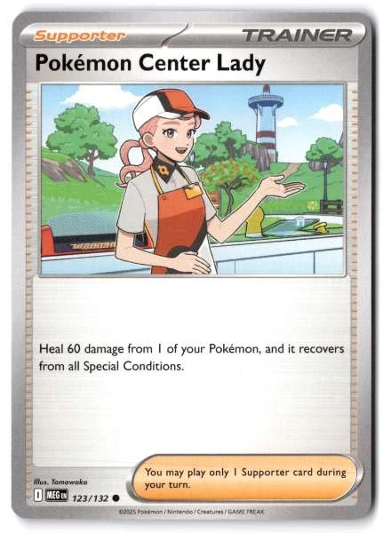 Pokémon Center Lady - Furious Fists #123/132