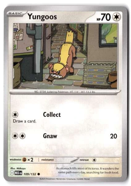 Yungoos - Sun & Moon #109/132