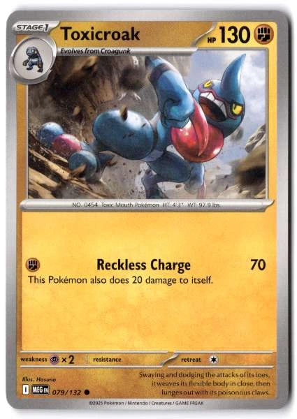 Toxicroak - Mega Evolution #079/132