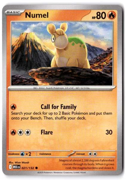 Numel - Mega Evolution #021/132