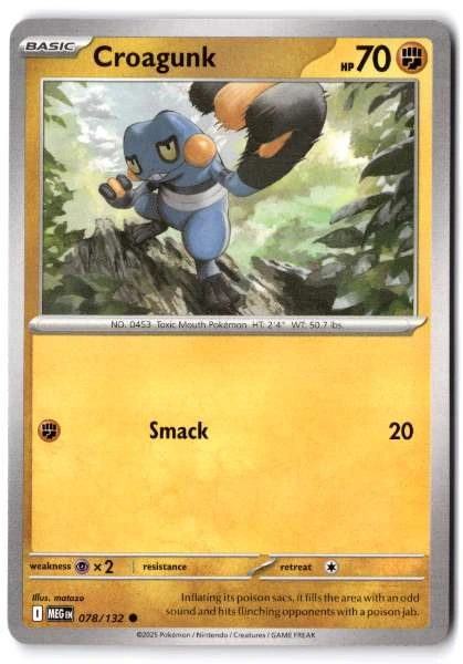 Croagunk - Mega Evolution #078/132