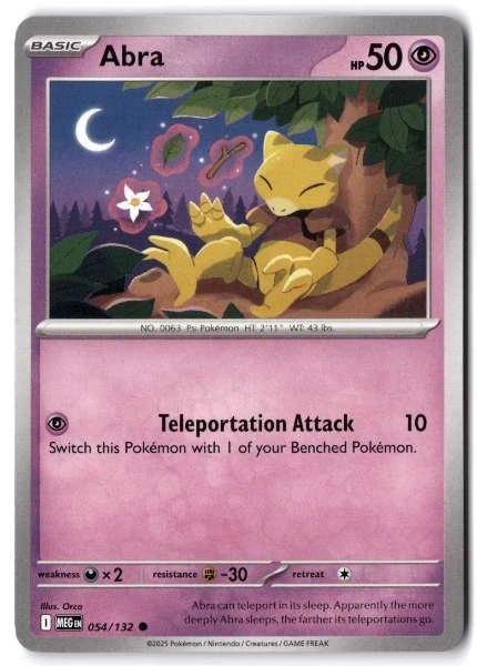 Abra - Mega Evolution #054/132