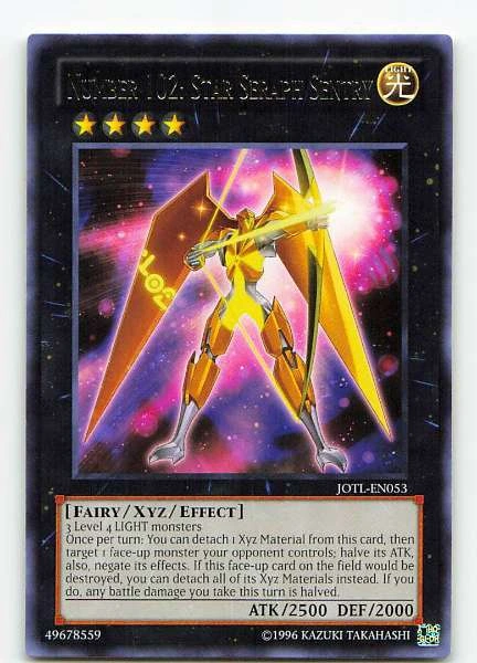 Number 102: Star Seraph Sentry - Judgment of the Light #JOTL-EN053