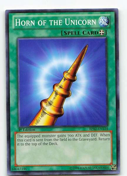Horn of the Unicorn - Battle Pack: War of the Giants #BP02-EN134