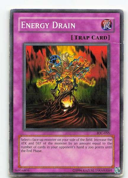 Energy Drain - Invasion of Chaos #IOC-055