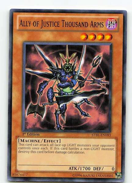 Ally of Justice Thousand Arms - Starstrike Blast #STBL-EN093