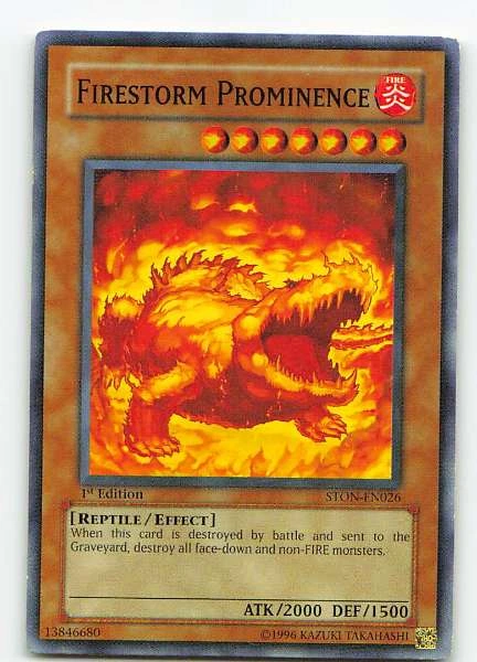 Firestorm Prominence - Strike of Neos #STON-EN026