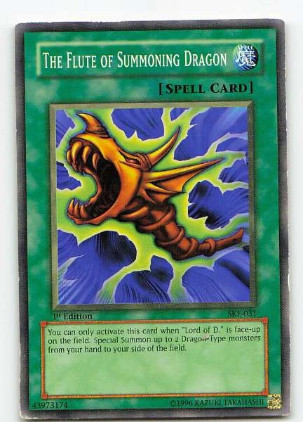 The Flute of Summoning Dragon - Starter Deck: Kaiba Evolution #SKE-031