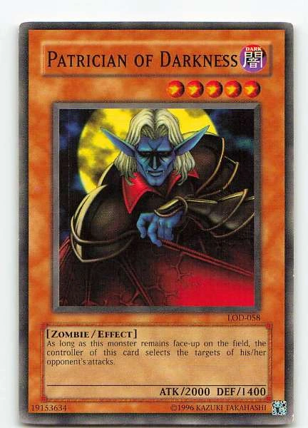 Patrician of Darkness - Legacy of Darkness #LOD-058