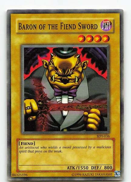 Baron of the Fiend Sword - Starter Deck: Yugi #SDY-036