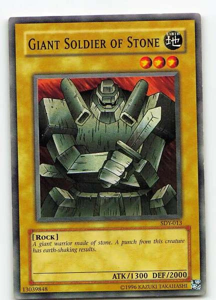 Giant Soldier of Stone - Starter Deck: Yugi #SDY-013
