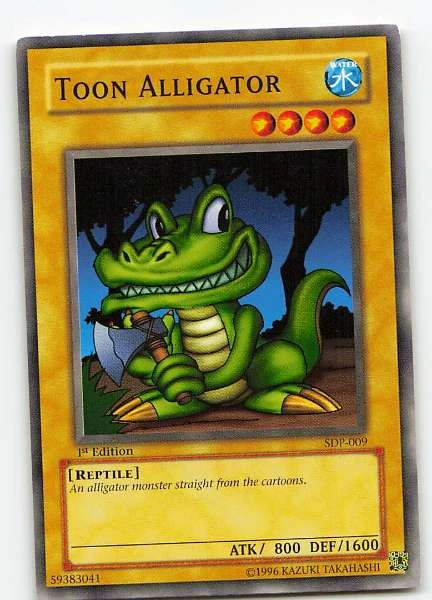 Toon Alligator - Starter Deck: Pegasus #SDP-009