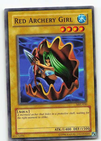 Red Archery Girl - Magic Ruler #MRL-030