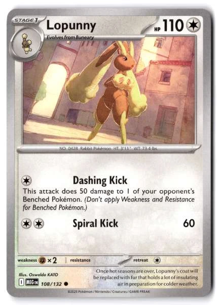 Lopunny - Mega Evolution #108/132