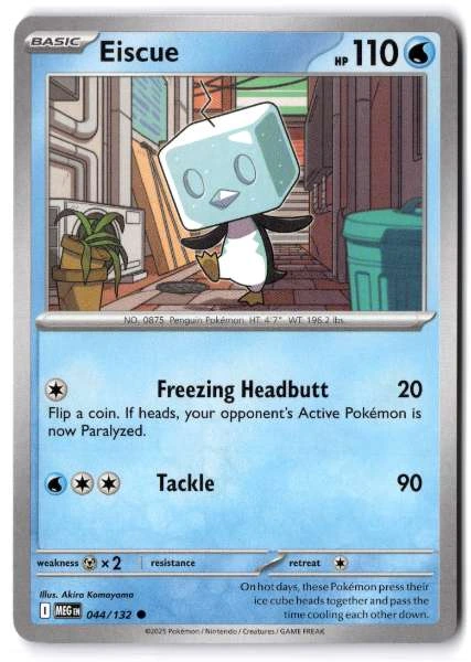 Eiscue - Mega Evolution #044/132