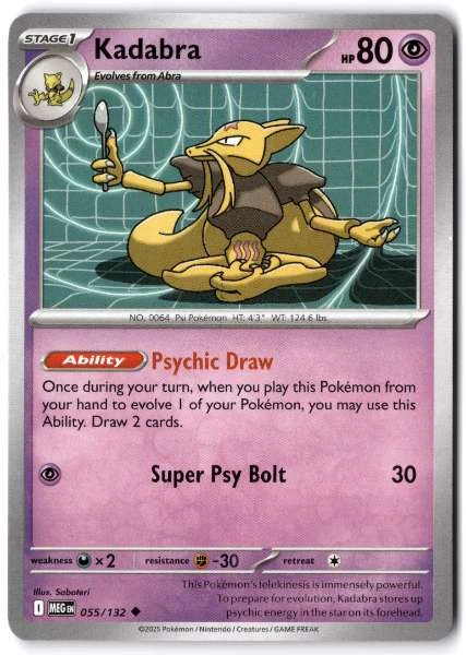Kadabra - Mega Evolution #055/132