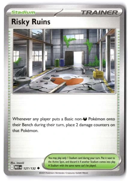 Risky Ruins - Mega Evolution #127/132