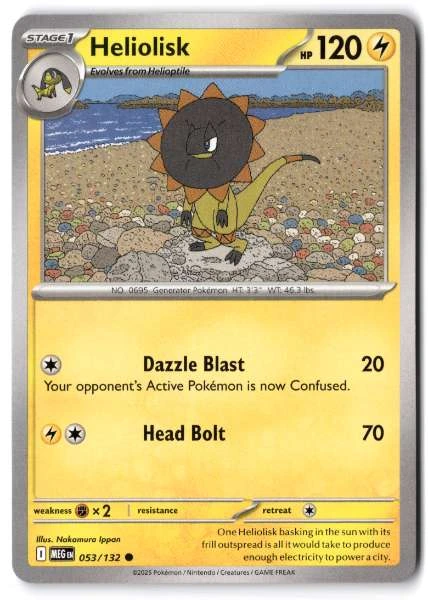 Heliolisk - Mega Evolution #053/132