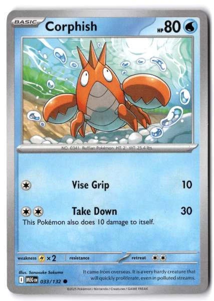 Corphish - Mega Evolution #033/132