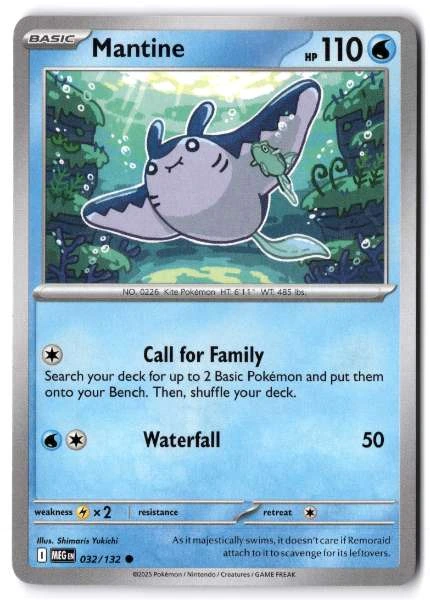 Mantine - Mega Evolution #032/132