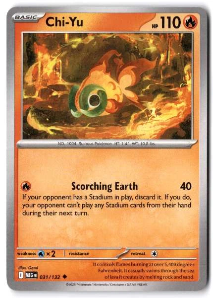 Chi-Yu - Mega Evolution #031/132