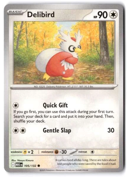 Delibird - Mega Evolution #105/132