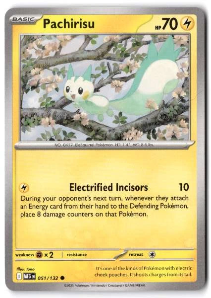 Pachirisu - Diamond & Pearl #051/132
