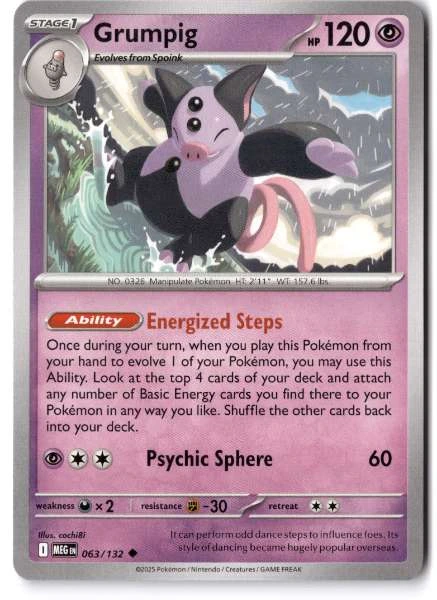 Grumpig - Diamond & Pearl #063/132
