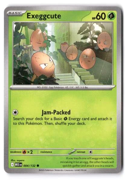 Exeggcute - Mega Evolutions #004/132