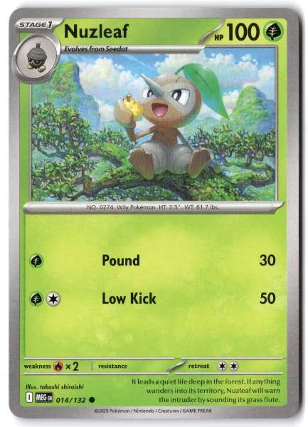 Nuzleaf - Mega Evolution #014/132