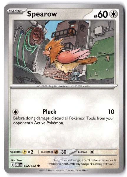 Spearow - Diamond & Pearl #102/132
