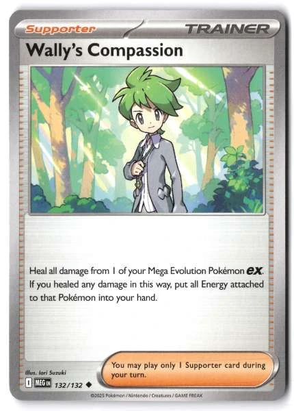 Wally's Compassion - Mega Evolution #132/132