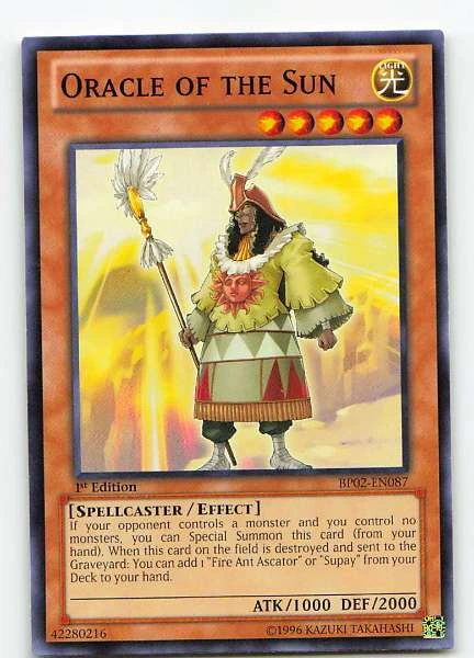 Oracle of the Sun - Battle Pack 2: War of the Giants #BP02-EN087