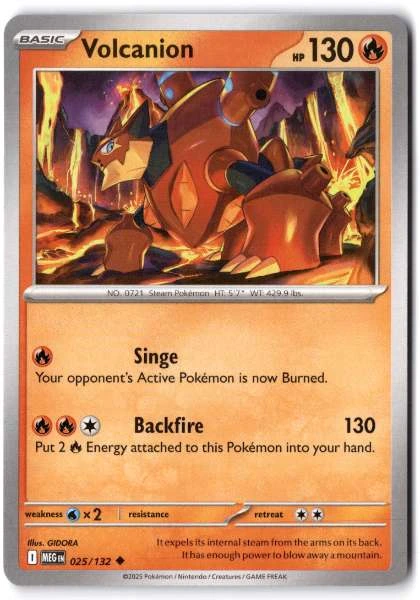 Volcanion - Crimson Invasion #025/132
