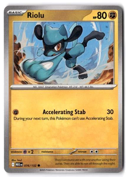 Riolu - Mega Evolution #076/132