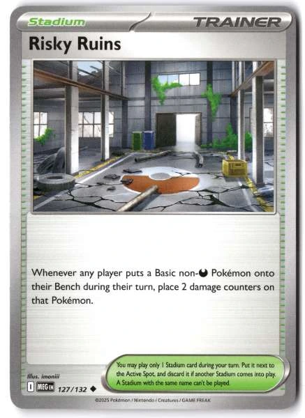 Risky Ruins - Mega Evolution #127/132