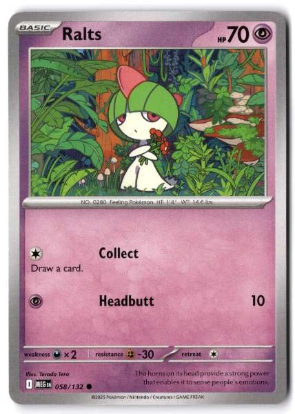 Ralts - Mega Evolution #058/132