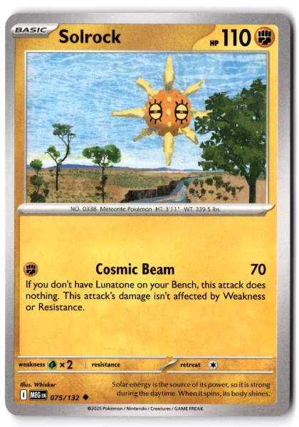 Solrock - Prize Pack Series 8 #075/132