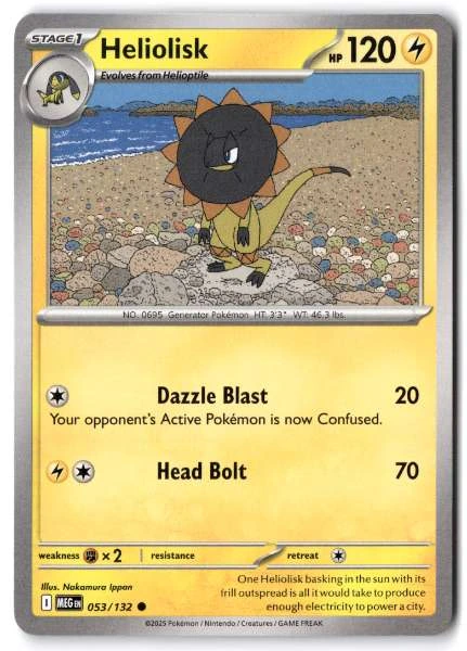 Heliolisk - Mega Evolution #053/132