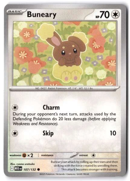 Buneary - Diamond & Pearl #107/132