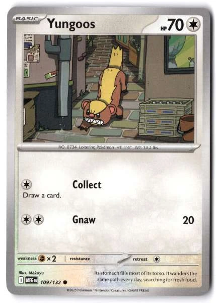 Yungoos - Mega Evolution #109/132