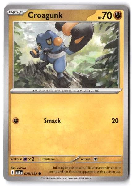 Croagunk - Platinum #078/132