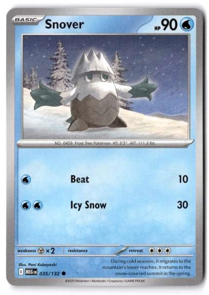 Snover - Mega Evolution #035/132