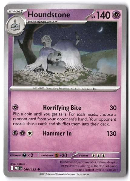Houndstone - Mega Evolution #066/132