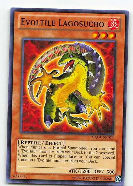 Evoltile Lagosucho - Galactic Overlord #GAOV-EN026